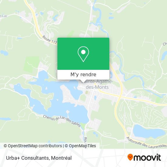 Urba+ Consultants plan