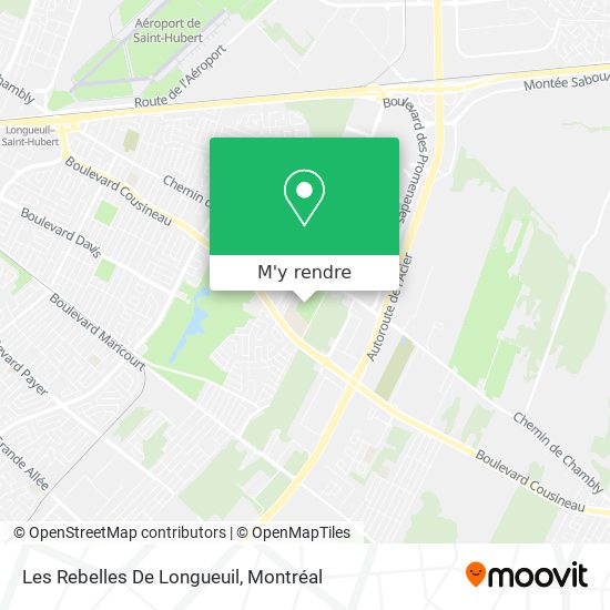 Les Rebelles De Longueuil plan