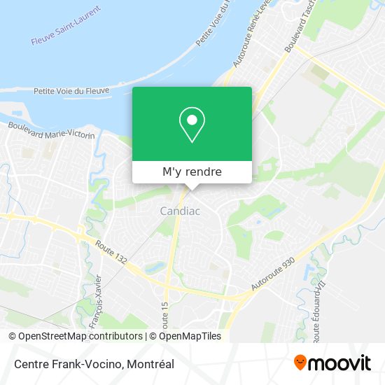 Centre Frank-Vocino plan