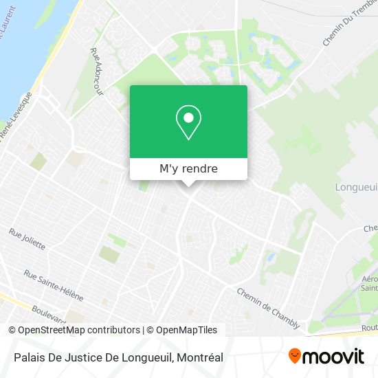 Palais De Justice De Longueuil plan