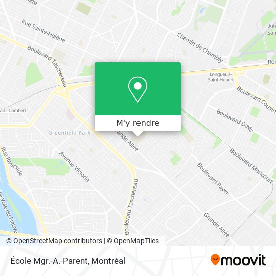 École Mgr.-A.-Parent plan