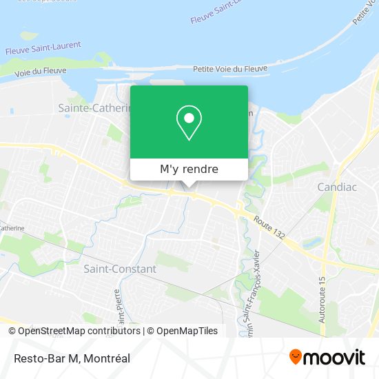 Resto-Bar M plan