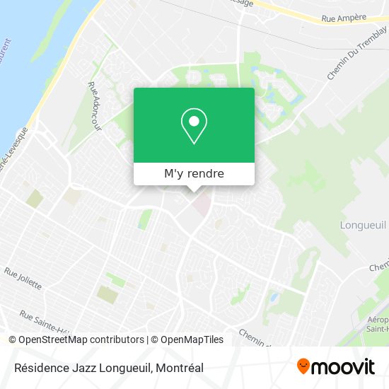 Résidence Jazz Longueuil plan
