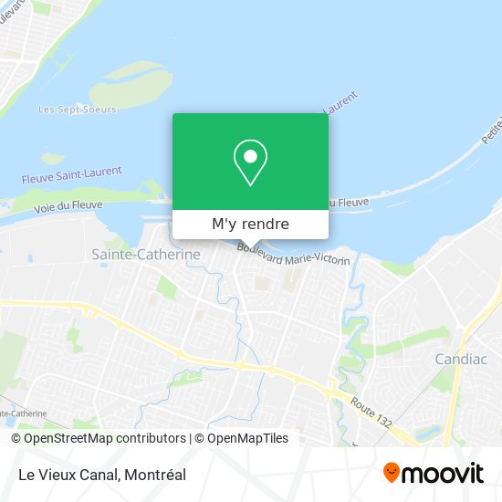 Le Vieux Canal plan