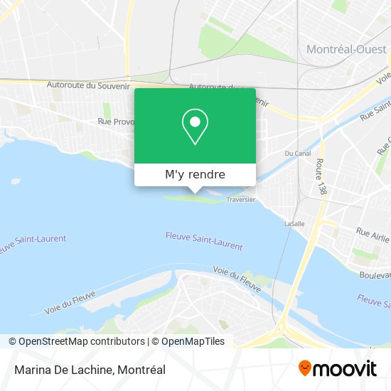 Marina De Lachine plan