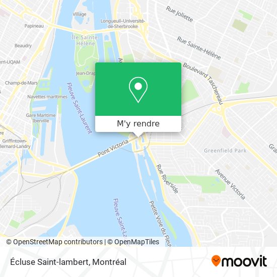 Écluse Saint-lambert plan