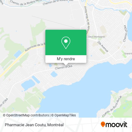 Pharmacie Jean Coutu plan