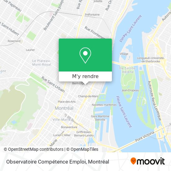 Observatoire Compétence Emploi plan
