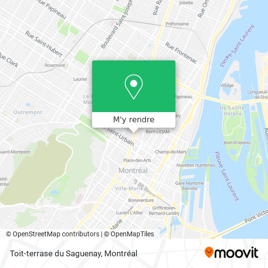 Toit-terrase du Saguenay plan