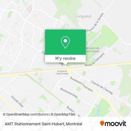 AMT Stationnement Saint-Hubert plan