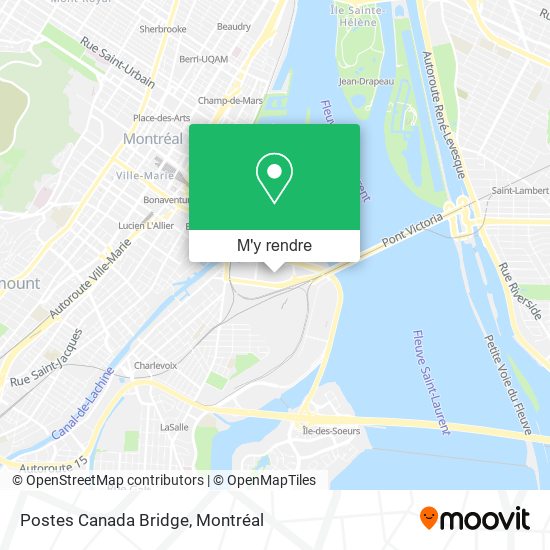 Postes Canada Bridge plan