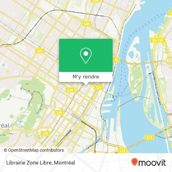 Librairie Zone Libre plan