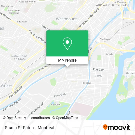 Studio St-Patrick plan