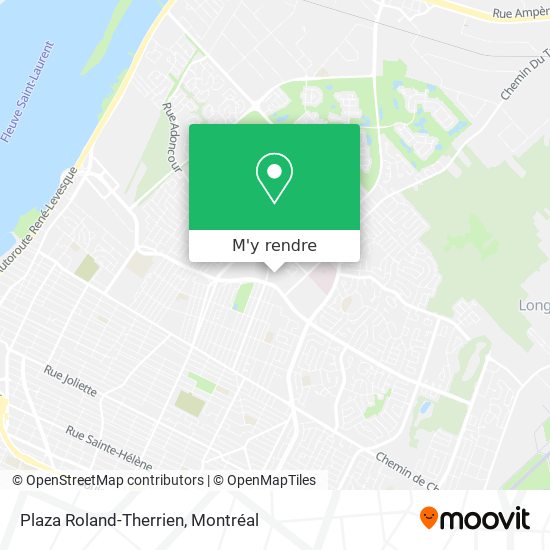 Plaza Roland-Therrien plan