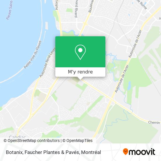 Botanix, Faucher Plantes & Pavés plan