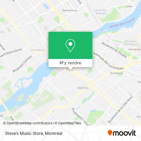 Steve's Music Store plan