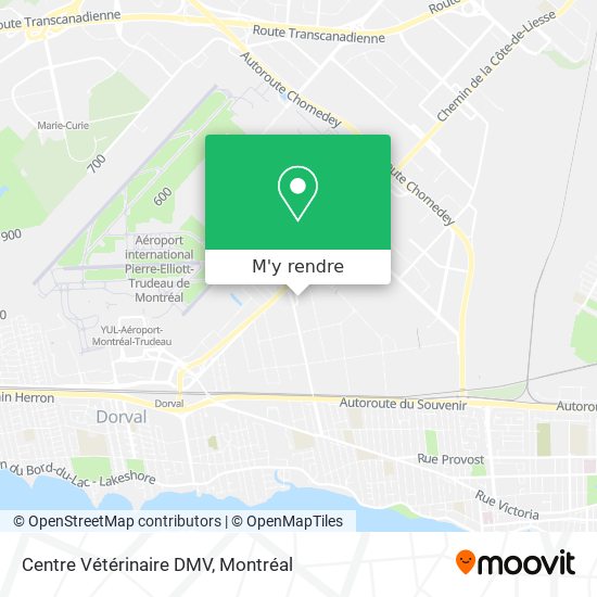 Centre Vétérinaire DMV plan