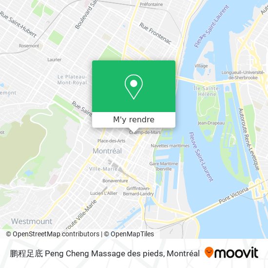 鹏程足底 Peng Cheng Massage des pieds plan