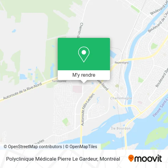 Polyclinique Médicale Pierre Le Gardeur plan