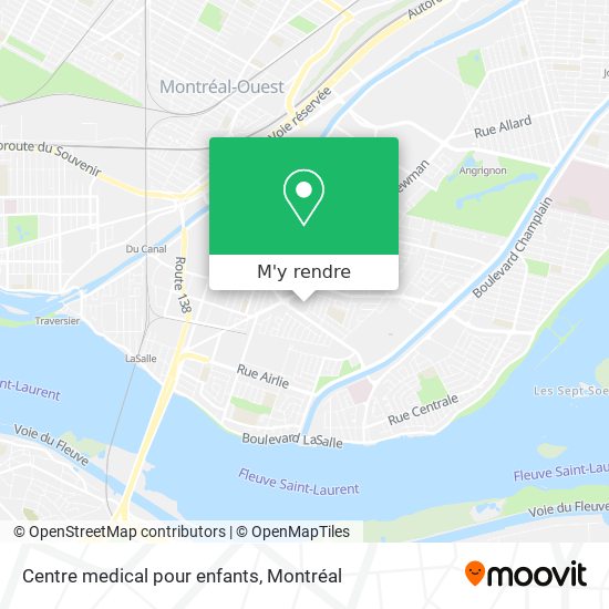 Centre medical pour enfants plan