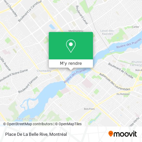 Place De La Belle Rive plan