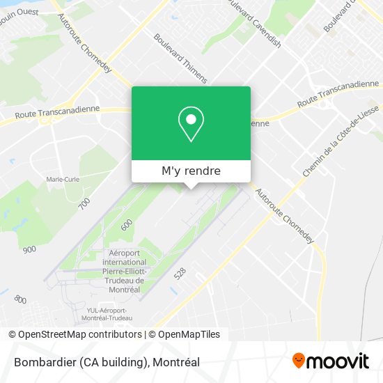 Bombardier (CA building) plan