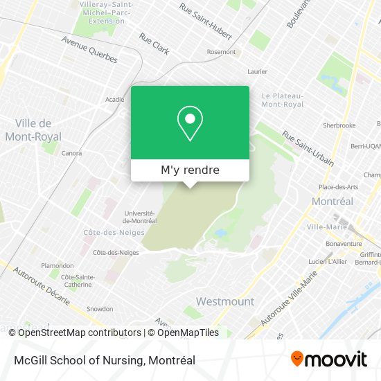 McGill School of Nursing plan
