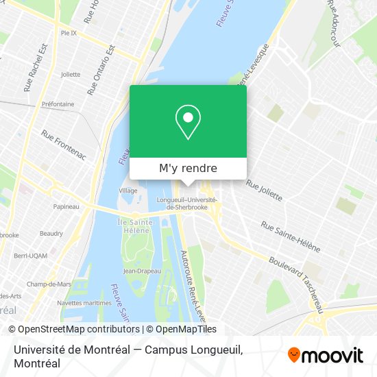 Université de Montréal — Campus Longueuil plan