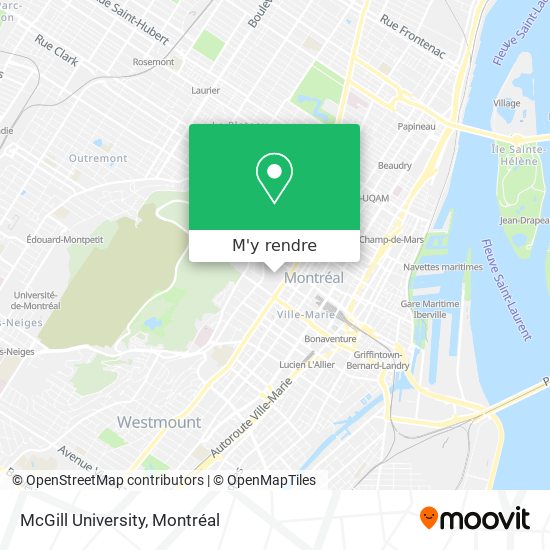 Comment Aller A Mcgill University A Montreal En Bus Metro Ou Train