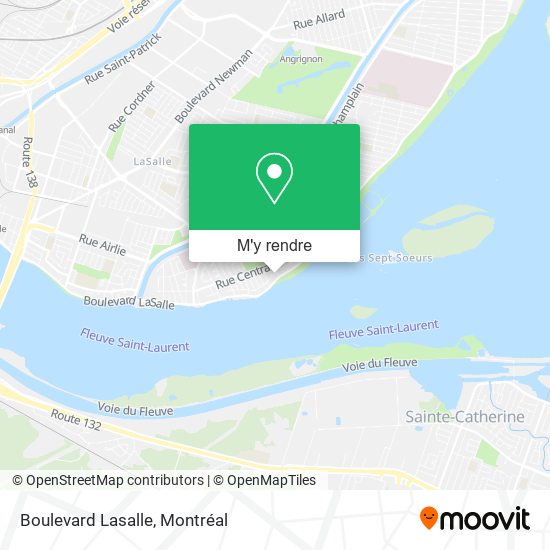 Boulevard Lasalle plan