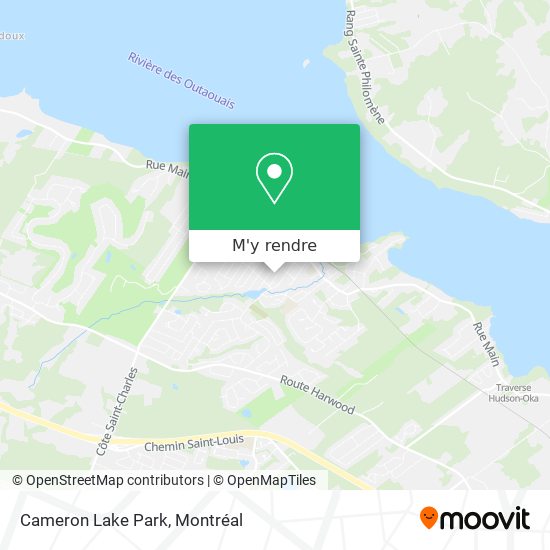 Cameron Lake Park plan