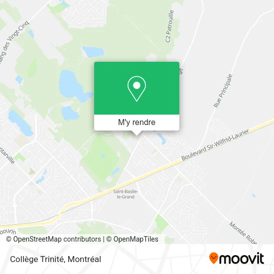 Collège Trinité plan