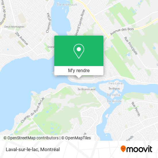 Laval-sur-le-lac plan