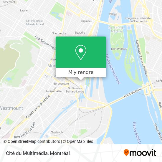 Cité du Multimédia plan