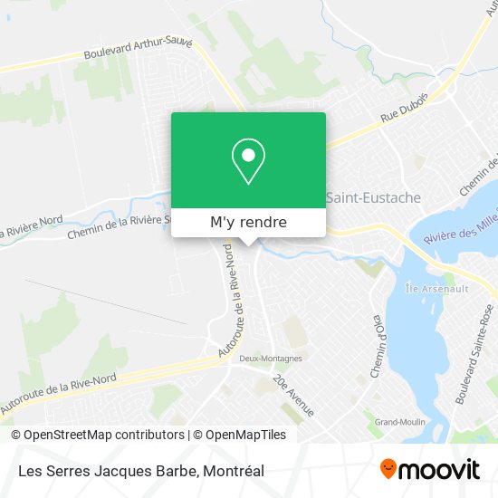 Les Serres Jacques Barbe plan