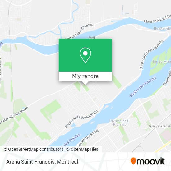 Arena Saint-François plan