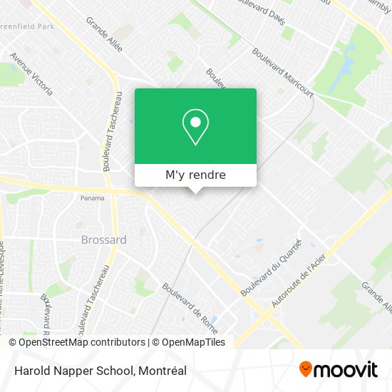 Harold Napper School plan