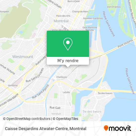 Caisse Desjardins Atwater-Centre plan