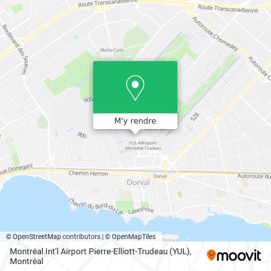 Montréal Int'l Airport Pierre-Elliott-Trudeau (YUL) plan