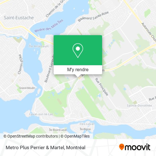 Metro Plus Perrier & Martel plan