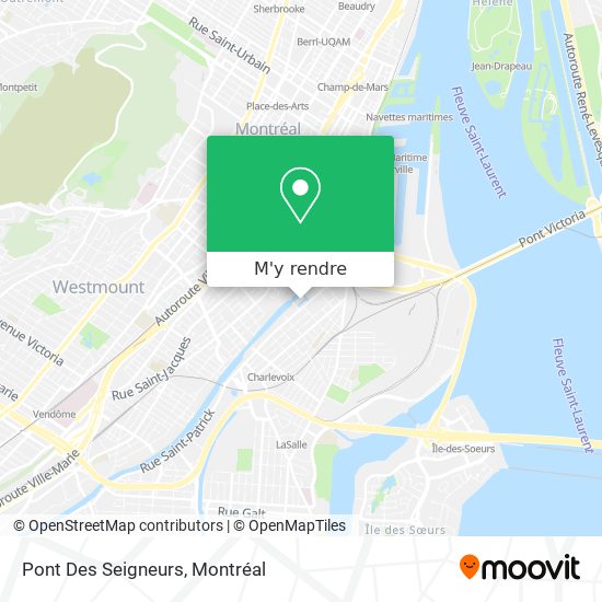 Pont Des Seigneurs plan
