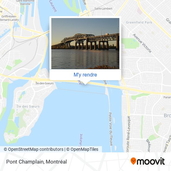 Pont Champlain plan