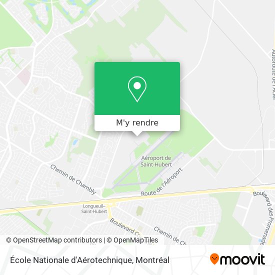 École Nationale d'Aérotechnique plan