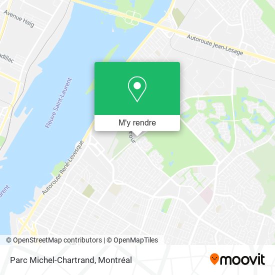 Parc Michel-Chartrand plan