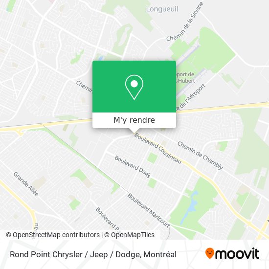 Rond Point Chrysler / Jeep / Dodge plan