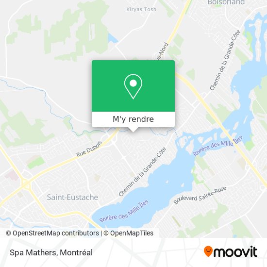 Spa Mathers plan
