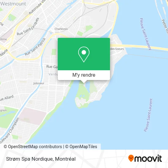 Strøm Spa Nordique plan