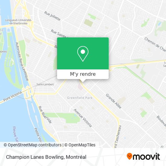 Champion Lanes Bowling plan