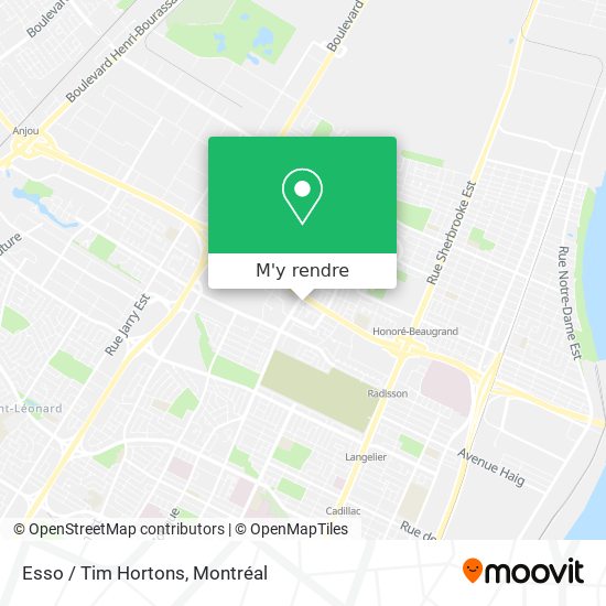 Esso / Tim Hortons plan