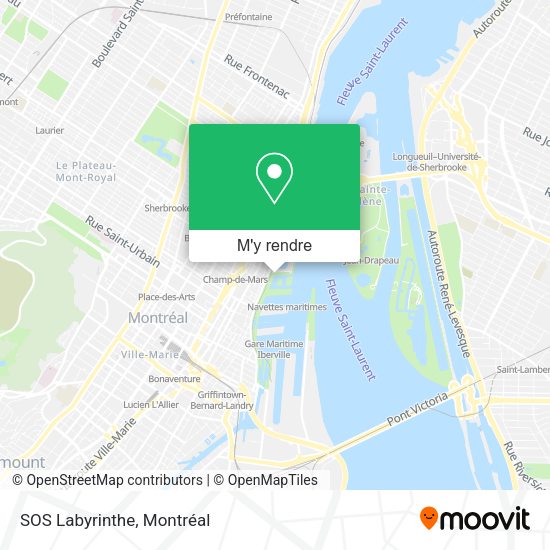 SOS Labyrinthe plan
